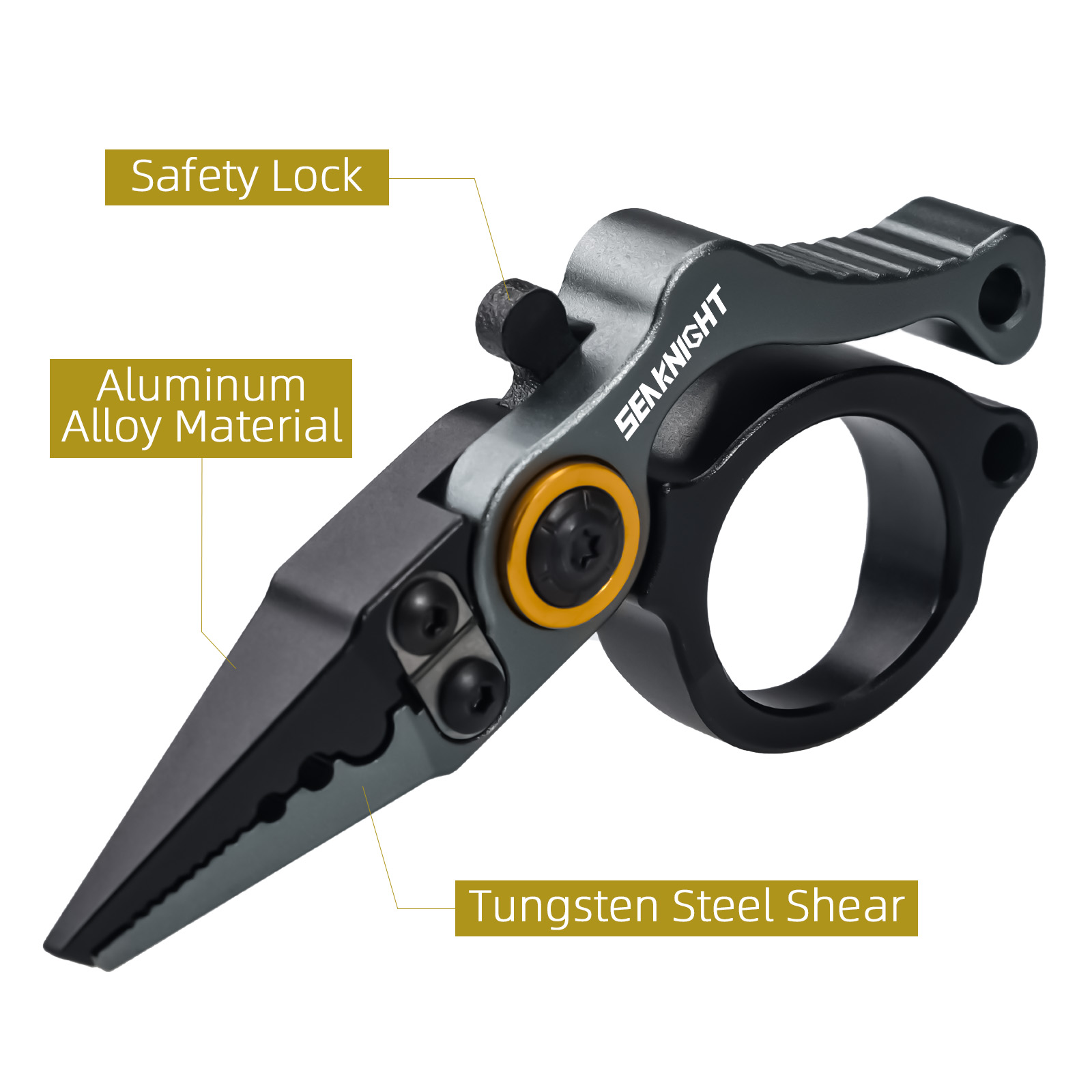 Рыболовные плоскогубцы SeaKnig – обзор и цена Fishing Line Cutter