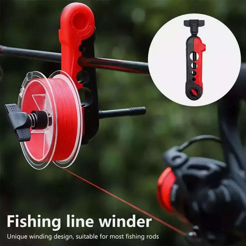 Портативный приспособление для – обзор и цена Fishing Line Dispenser